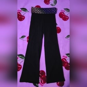 Victoria secret pink yoga flare leggings